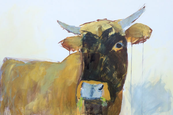 Numbencore im 7. Malschritt. Die Farben blieben eher natürlich.