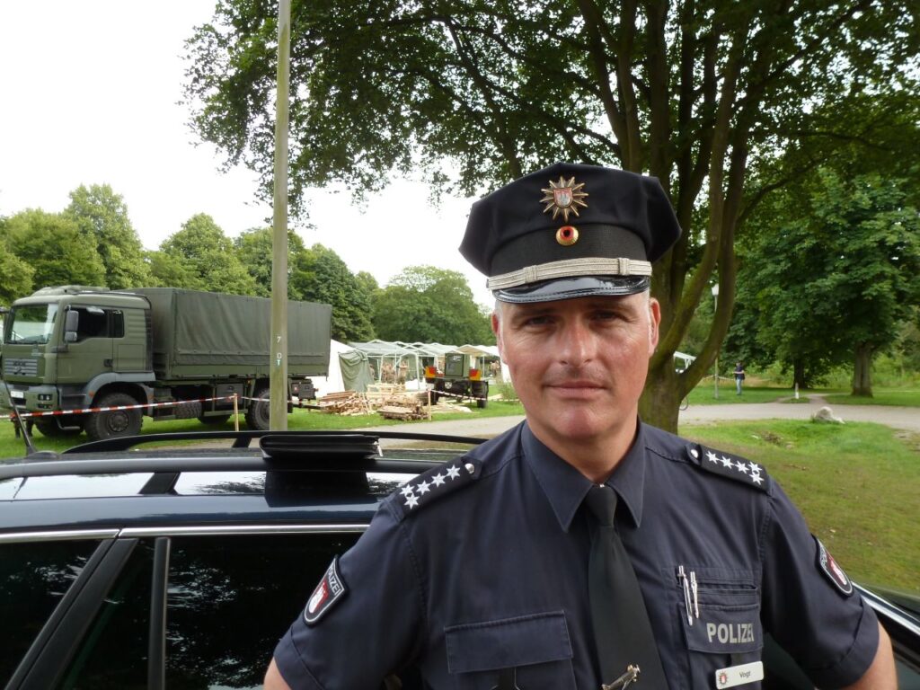 Peter Vogt von der Polizei Hamburg